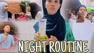 NIGHT ROUTINE  HABEENKEYGA CAADIGA AH