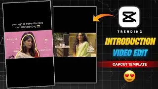 Instagram Trending Content Creator Intro Video Editing | She's A Content Creator Reels Editing
