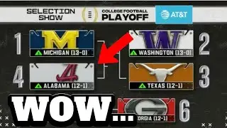The Most CONTROVERSIAL Decision The College Football Playoff Committee Has EVER Made?