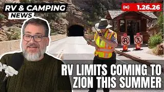 Zion Limits RV Access, Mt. Rainier Ends Timed Entry, PCH Reopens
