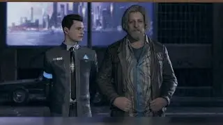 Detroit Become Human: Partners. My solution. (Connor meets Hank for the first time!)