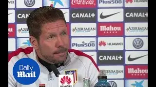 Diego Simeone fighting talk ahead of Barcelona Copa del Rey clash - Daily Mail