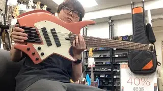HEX Guitars / NB505 Metallic Rose Gold【Test Play】