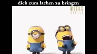 Minions wollen sich zum lachen bringen