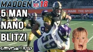 Madden 18 Glitch Blitz: Сборник сценариев для 5 человек NANO PATS. Glitch Blitz в игровом процессе Madden 18!