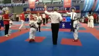Polish Open Cup ITF 2019 Taekwon do w Dzierżoniowie 1/4 финала