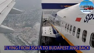 Flight from Sofia 🇧🇬 to Budapest 🇭🇺 with RyanAir ✈