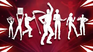 Top 25 Legendary Fortnite Dances With The Best Music! (Make Some Waves, Evil Plan, Dancin' domino)