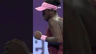 Этот пас от Вики Мбоко👌 #QatarTotalEnergiesOpen
