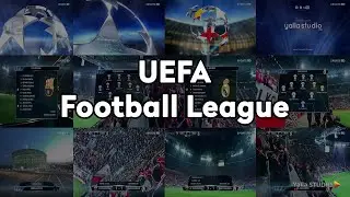 Football League Broadcast TV Graphics Package