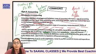 Lecturer Commerce-Syllabus Discussion