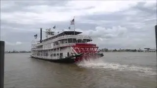 Nouvelle Orl&eacute;ans bateau avec roue &agrave; aube