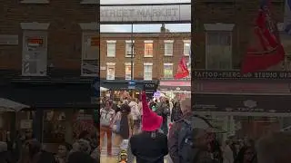 Camden Town characters 😅 #hut #camden #asmr #london #ladybug #lady #subscribe #subscribeformore