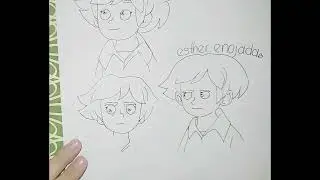 c&oacute;mo aprender a dibujar a Esther de haunted hotel 