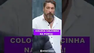 🔴 GRAVE! Victor coloca CALCINHA de participante pendurada na porta da mans&atilde;o e &eacute; detonado no reality