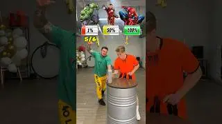 SPEED CHALLENGE VS 3 POPULAR SUPER HEROES | WHO WINS?💨😱 #challenge #superhero #foryou #running