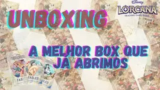 N&Atilde;O ACREDITAMOS NO QUE VEIO!! 😱 Unboxing FABLED Lorcana no Brasil!