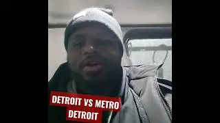 Detroit vs Metro Detroit, how suburbanites don't like Detroit but claim Detroit 🤔 #detroit #Michigan