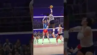🔥AMBER IGIEDE 🇺🇸 💪 #volleyball