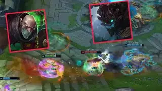 Singed and Maokai Bullies Illaoi