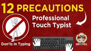 Typing typos | Typing don’ts |  typing tips for fast typing  | typingforall