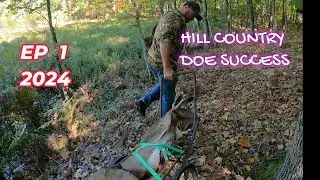 EARLY SEASON DOE SUCCESS in the hills of Michigan.