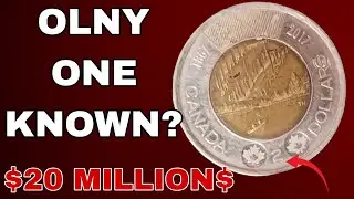 CANADA 2 DOLLARS 2017 Coin VALUE + REVIEW. POLAR BEAR!