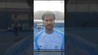 Asian Games 2023: Saketh Myneni on winning the doubles R1 #tennis #indiantennis #AsianGames