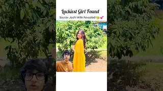Sourav joshi Wife face Reveal Finally #souravjoshivlogs #souravjoshifamily #facereveal #viral