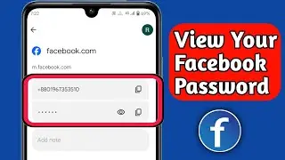 How to find out my Facebook password