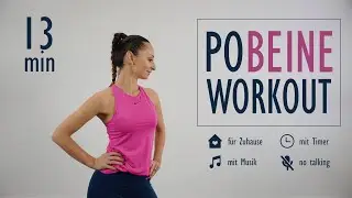 WORKOUT F&Uuml;R ZUHAUSE BEINE und  PO / runder PO, straffe Beine | Katja Seifried