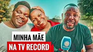 A TV RECORD VEIO CONHECER MINHA MÃE🥰 E NOSSA FAMÍLIA E ESSE FOI O RESULTADO 😬🇲🇿