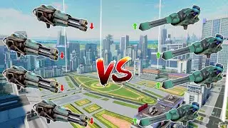 WR🔥 Tumultus[Nerf] VS Krait[Buff] Titan Weapon Comparison |WAR ROBOTS|