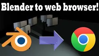 Web browser 3D Blender scene with Blend4Web