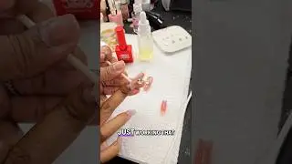 Easy Gel Nail Removal: Jello Jello Peel-Off Magic! #nailremoval #longhairprettynails