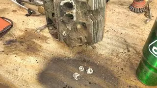 Not having much luck getting the bolts out. 