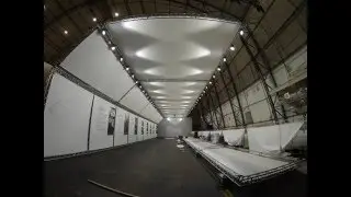 Aufbau Themenpark 175 Jahre Ferdinand Graf von Zeppelin