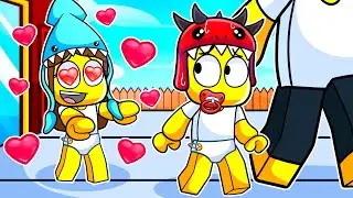 Dino Kid has a CRAZY FAN GIRL in Roblox!