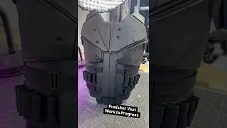 The Punisher Vest WIP #thepunisher #cosplay #daredevilbornagain