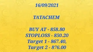 TATACHEM 16/09/2021