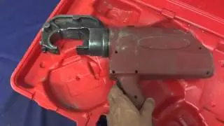 Burndy PAT750-18V Hydraulic Battery Operated Cable Crimper PAT-750 (Working)