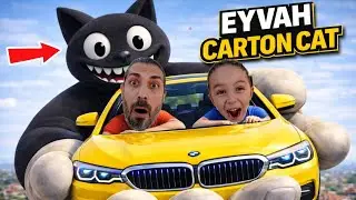 ALİ NECATİ BİLGİSAYARDAN CARTON CAT CANLANDI.BİZİ ARABAYA KİTLEDİ NASIL KURTULACAĞIZ😠🥴