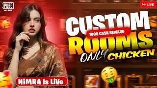 PUBG MOBILE LIVE CUSTOM ROOM UC &  CASH REWARD ROOMS🧿🤡🔥 |#pubgmobile #live #livestream