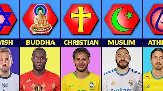 Religion Of Famous Football Players. Christian &bull; Muslim &bull; Buddha. Part - 02