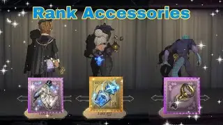 Season 15 ALL Rank Accessories |Identity V Gameplay|