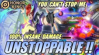 Sun Ce Fighter Jungler 100% UNSTOPPABLE! 🔥 - NEW SKIN MANGA CROSSOVER | Honor of Kings (HOK)