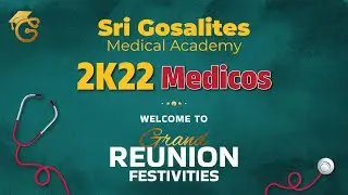 LIVE: Sri Gosalites 2K22 Medicos Grand Reunion Celebrations @ Murli Resort Vijayawada