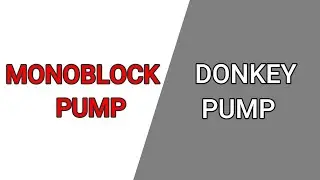 Monoblock pump vs donkey pump | difference between Monoblock pump vs donkey pump in Hindi