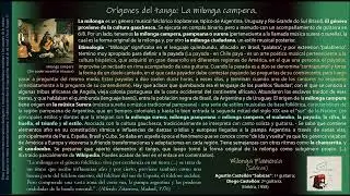 Or&iacute;genes del tango: La milonga campera - Milonga Flamenca (Sabicas) - Sabicas