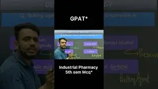 Bulking agent in Parenteral preparation | Industrial pharmacy #gpatmcq #gpatpreparation